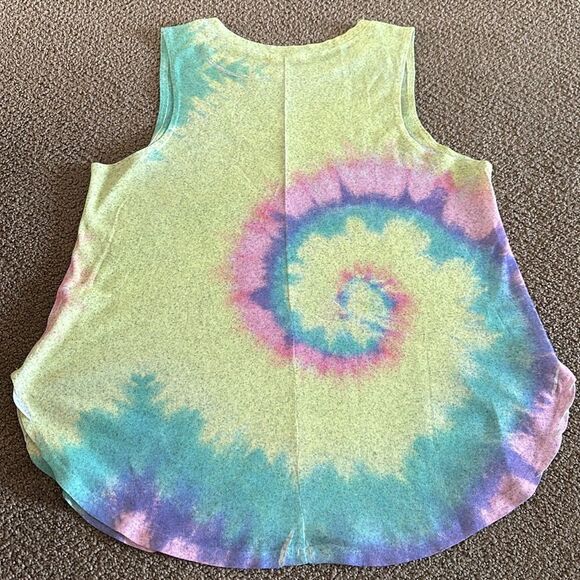 Promesa Women’s Tie Dye Multicolored Tank Top - Picture 5 of 5